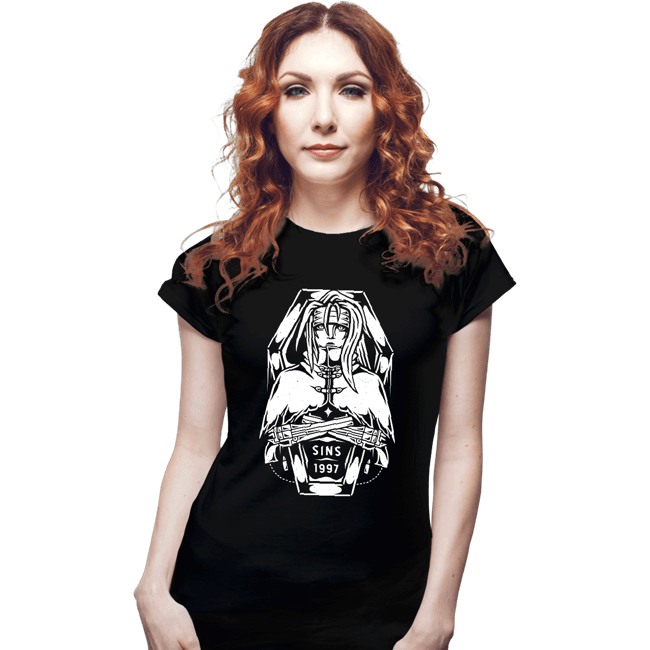 Shirts Fitted Shirts, Woman / Small / Black Vincent Valentine