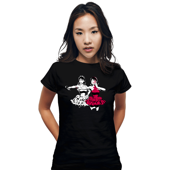 Daily_Deal_Shirts Fitted Shirts, Woman / Small / Black Perfect Fiction