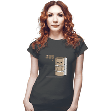 Load image into Gallery viewer, Shirts Fitted Shirts, Woman / Small / Charcoal Paper Rold
