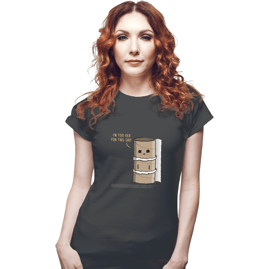 Shirts Fitted Shirts, Woman / Small / Charcoal Paper Rold