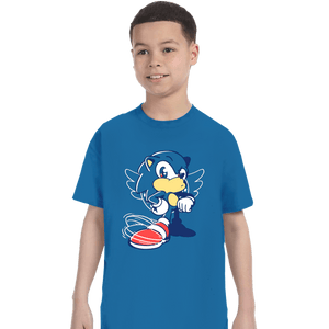 Shirts T-Shirts, Youth / XS / Sapphire Waiting Hedgehog