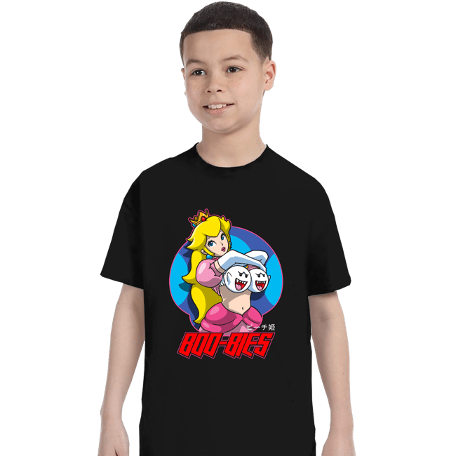 Last_Chance_Shirts T-Shirts, Youth / XS / Black BOO-BIES