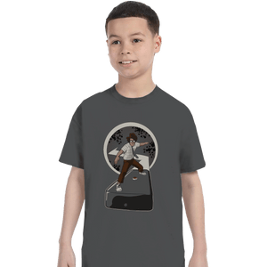 Shirts T-Shirts, Youth / XL / Charcoal Internet Surfer