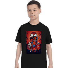 Load image into Gallery viewer, Daily_Deal_Shirts T-Shirts, Youth / XS / Black Spider Wars
