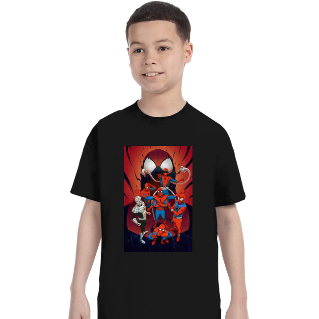 Daily_Deal_Shirts T-Shirts, Youth / XS / Black Spider Wars