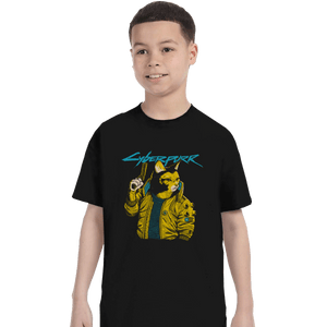 Shirts T-Shirts, Youth / XS / Black Cyberpurr