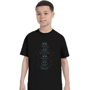 Shirts T-Shirts, Youth / XL / Black Dragon Mood Totem
