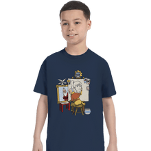 Load image into Gallery viewer, Shirts T-Shirts, Youth / XL / Navy Me, Myself, And Aang
