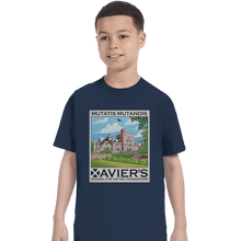 Load image into Gallery viewer, Shirts T-Shirts, Youth / XL / Navy Xavier&#39;s School For Gifted Youngsters
