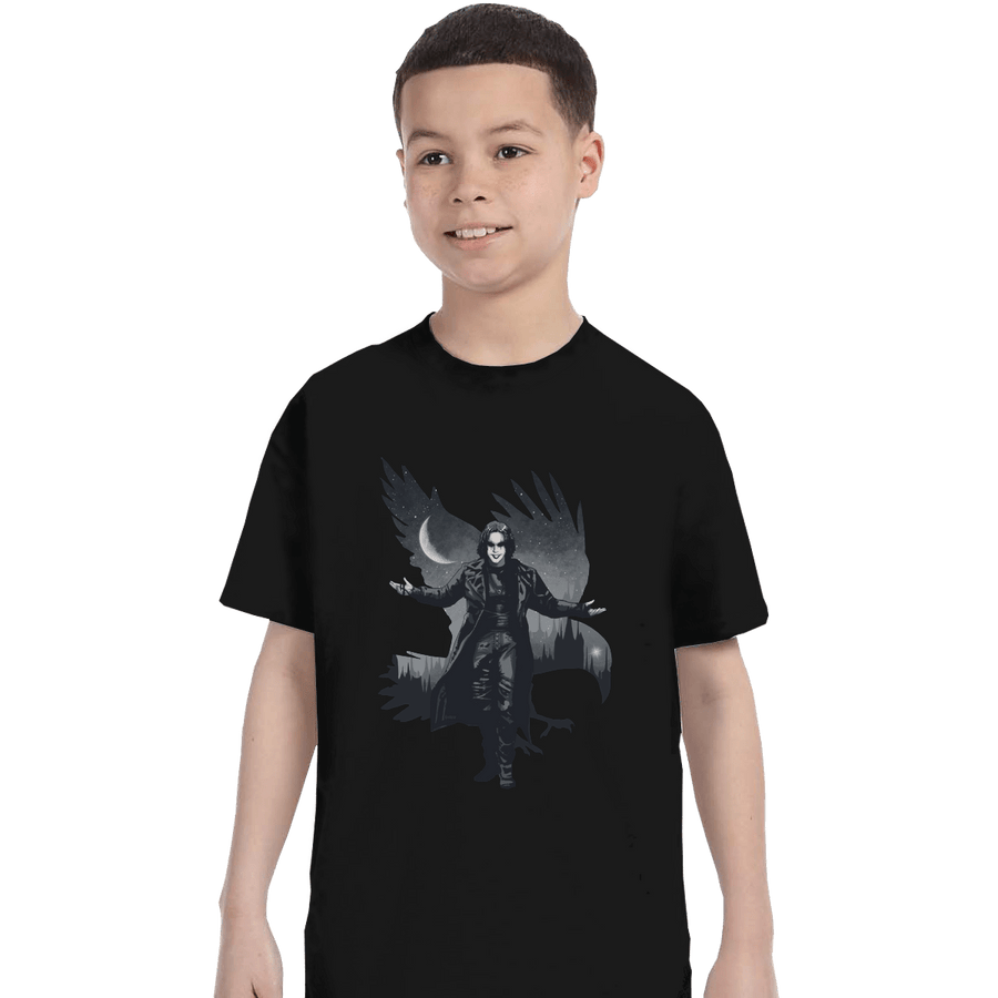 Shirts T-Shirts, Youth / XS / Black Crow City