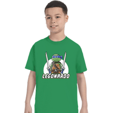 Load image into Gallery viewer, Daily_Deal_Shirts T-Shirts, Youth / XS / Irish Green Legonardo
