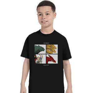Shirts T-Shirts, Youth / XL / Black Gojiraz