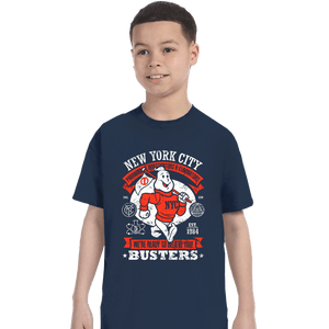 Daily_Deal_Shirts T-Shirts, Youth / XS / Navy NYC Busters