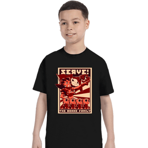 Shirts T-Shirts, Youth / XS / Black Robot Rampage