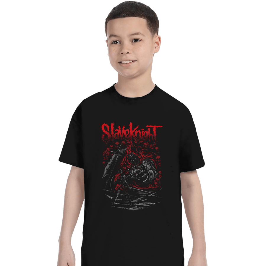 Shirts T-Shirts, Youth / XL / Black Slaveknight