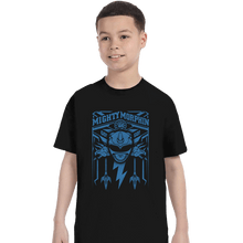 Load image into Gallery viewer, Shirts T-Shirts, Youth / XS / Black Blue Ranger

