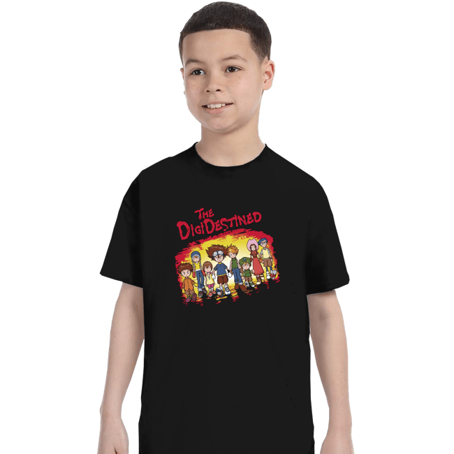 Daily_Deal_Shirts T-Shirts, Youth / XS / Black The Digidestined