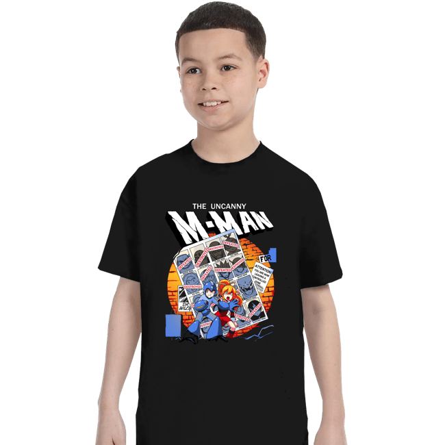 Secret_Shirts T-Shirts, Youth / XS / Black Uncanny M-Man