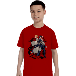 Shirts T-Shirts, Youth / XS / Red Cross Fire