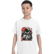 Load image into Gallery viewer, Daily_Deal_Shirts T-Shirts, Youth / XS / White Sumie Waker
