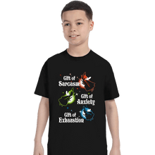 Load image into Gallery viewer, Daily_Deal_Shirts T-Shirts, Youth / XS / Black My Three Gifts
