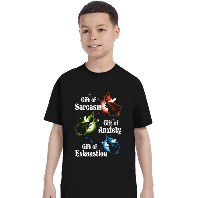 Daily_Deal_Shirts T-Shirts, Youth / XS / Black My Three Gifts