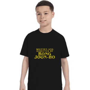 Shirts T-Shirts, Youth / XL / Black Directed By Bong Joon-Ho