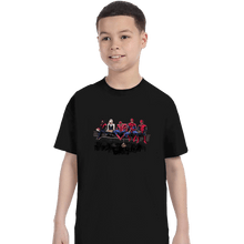 Load image into Gallery viewer, Secret_Shirts T-Shirts, Youth / XS / Black Spider Lunch
