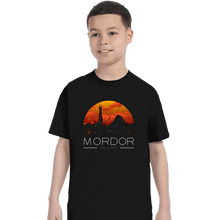 Load image into Gallery viewer, Shirts T-Shirts, Youth / XS / Black Middle Earth
