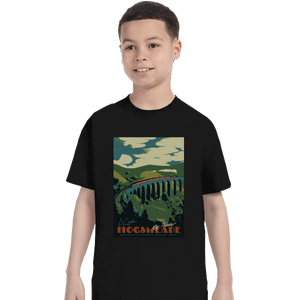 Shirts T-Shirts, Youth / XL / Black Visit Hogsmeade