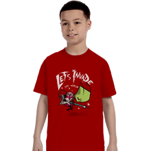 Load image into Gallery viewer, Shirts T-Shirts, Youth / XL / Red Zim Pilgrim
