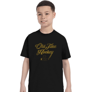 Shirts T-Shirts, Youth / XL / Black Old Time Hockey