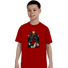 Load image into Gallery viewer, Daily_Deal_Shirts T-Shirts, Youth / XS / Red Be My Dragon
