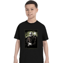 Load image into Gallery viewer, Secret_Shirts T-Shirts, Youth / XS / Black Portrait In Transylvania
