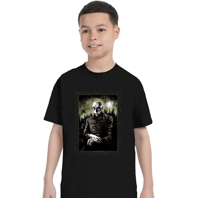 Secret_Shirts T-Shirts, Youth / XS / Black Portrait In Transylvania