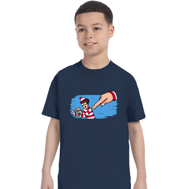 Secret_Shirts T-Shirts, Youth / XS / Navy Finder Found