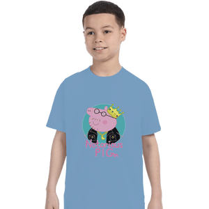 Shirts T-Shirts, Youth / XL / Powder Blue Notorious PIG