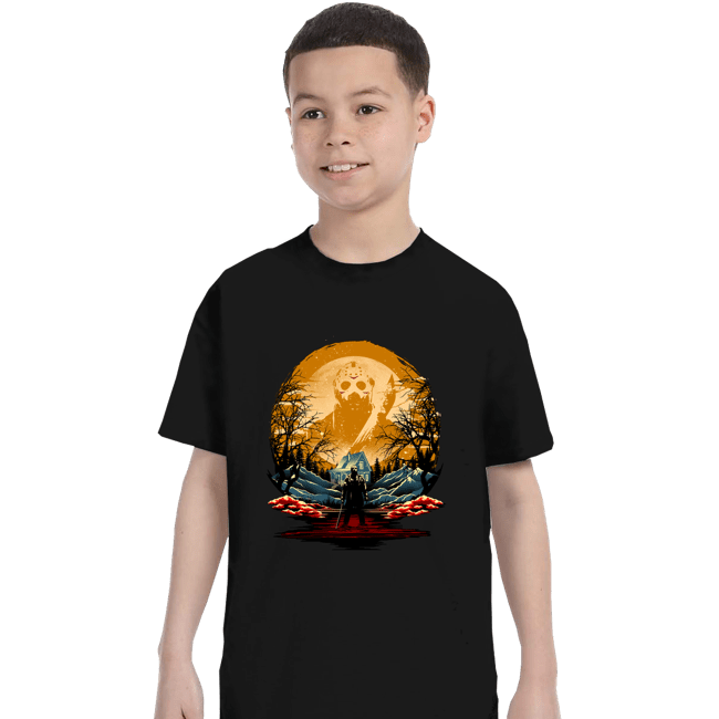 Daily_Deal_Shirts T-Shirts, Youth / XS / Black Jason's Attack