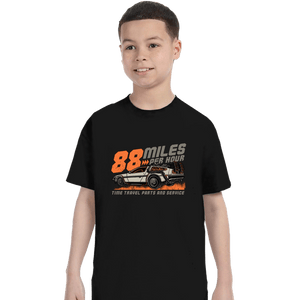 Daily_Deal_Shirts T-Shirts, Youth / XS / Black 88 Miles Per Hour