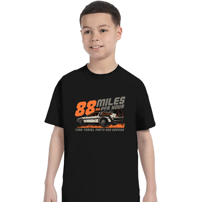 Daily_Deal_Shirts T-Shirts, Youth / XS / Black 88 Miles Per Hour