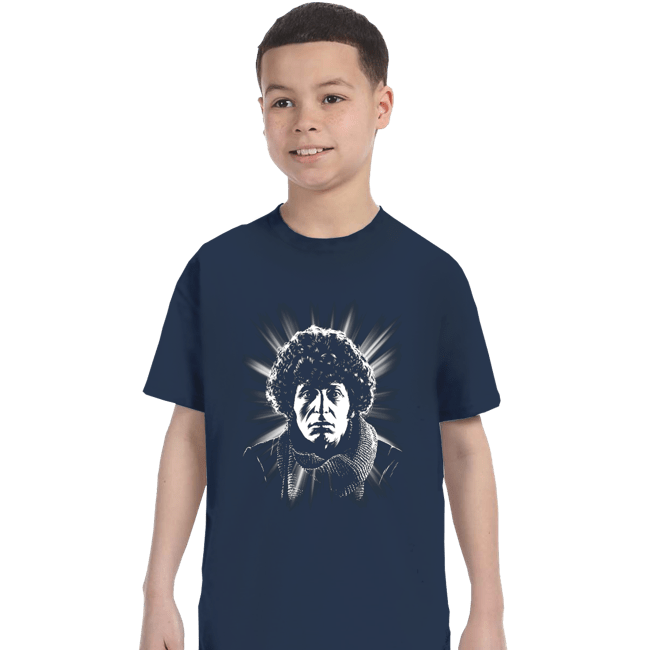 Daily_Deal_Shirts T-Shirts, Youth / XS / Navy Tom Baker