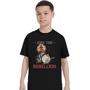 Daily_Deal_Shirts T-Shirts, Youth / XS / Black Rebel Cat