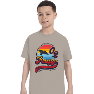 Secret_Shirts T-Shirts, Youth / XS / Sand A Leaf On The Wind