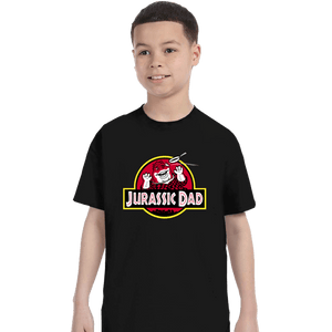 Daily_Deal_Shirts T-Shirts, Youth / XS / Black Jurassic Dad!