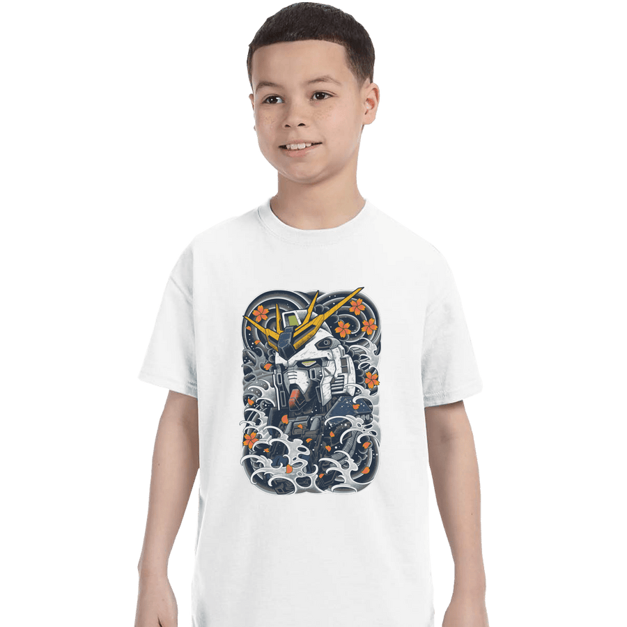 Shirts T-Shirts, Youth / XL / White Nu Mecha