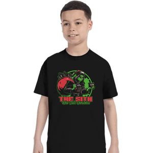 Daily_Deal_Shirts T-Shirts, Youth / XS / Black The Sith Who Stole Christmas