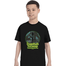 Load image into Gallery viewer, Daily_Deal_Shirts T-Shirts, Youth / XS / Black Dagobah Wellness Retreat
