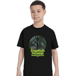 Daily_Deal_Shirts T-Shirts, Youth / XS / Black Dagobah Wellness Retreat