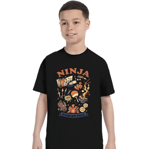 Daily_Deal_Shirts T-Shirts, Youth / XS / Black Ninja Starter Pack