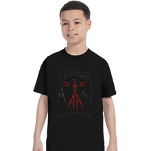 Load image into Gallery viewer, Shirts T-Shirts, Youth / XS / Black Vitruvian Regeneration
